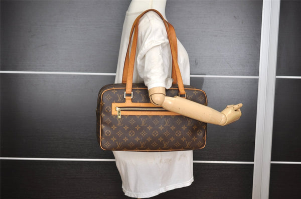 Authentic Louis Vuitton Monogram Cite GM Shoulder Bag M51181 LV 2712I