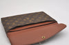 Auth Louis Vuitton Monogram Pochette Double Rabat Shoulder Bag M51815 LV 2713I