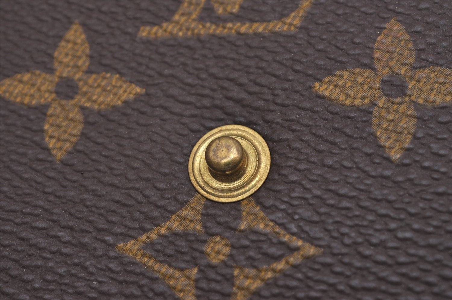 Auth Louis Vuitton Monogram Pochette Double Rabat Shoulder Bag M51815 LV 2713I