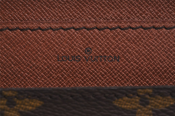 Auth Louis Vuitton Monogram Pochette Double Rabat Shoulder Bag M51815 LV 2713I