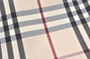 Authentic BURBERRY Nova Check Shoulder Tote Bag Canvas Leather Beige 2714K