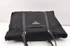 Authentic PRADA Nylon Tessuto Saffiano Leather Shoulder Tote Bag Black 2715K