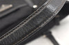 Authentic PRADA Nylon Tessuto Saffiano Leather Shoulder Tote Bag Black 2715K