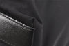 Authentic PRADA Nylon Tessuto Saffiano Leather Shoulder Tote Bag Black 2715K