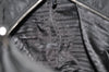 Authentic PRADA Nylon Tessuto Saffiano Leather Shoulder Tote Bag Black 2715K