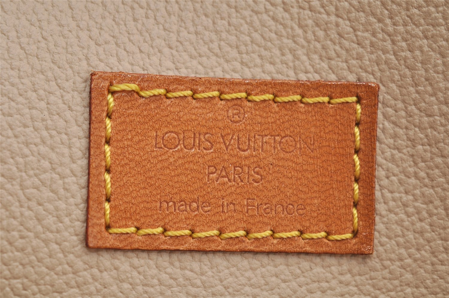 Authentic Louis Vuitton Monogram Sac Plat Hand Tote Bag M51140 LV 2716I