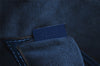 Authentic Louis Vuitton Epi Alma PM Hand Bag Blue M52145 LV 2717I