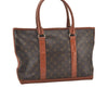 Auth Louis Vuitton Monogram Sac Weekend PM Vintage Tote Hand Bag M42425 LV 2717J