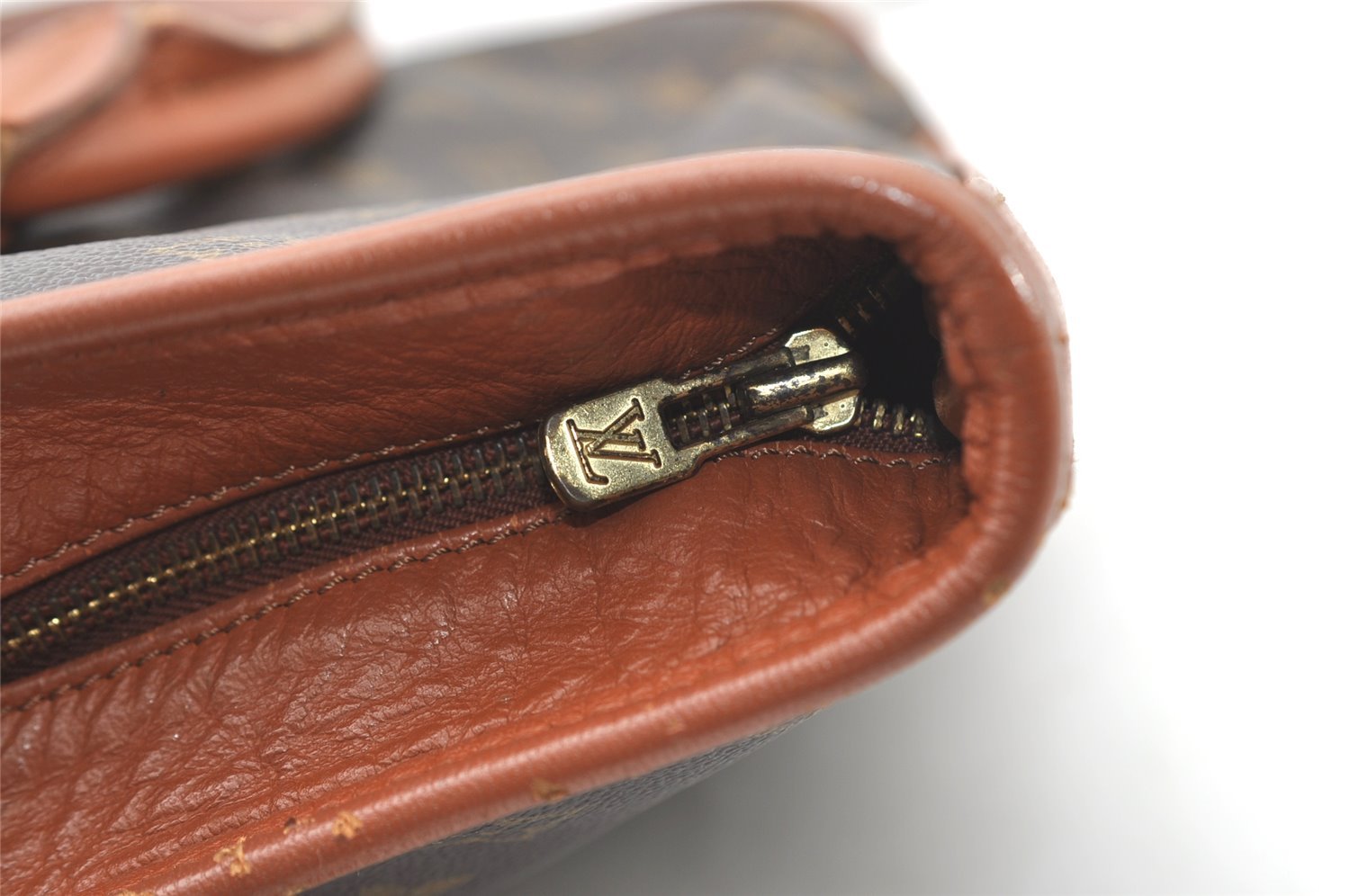 Auth Louis Vuitton Monogram Sac Weekend PM Vintage Tote Hand Bag M42425 LV 2717J