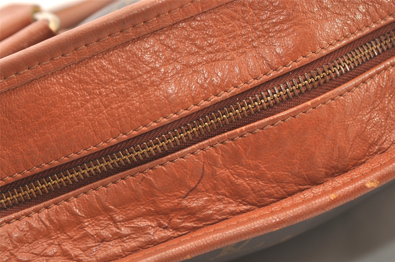 Auth Louis Vuitton Monogram Sac Weekend PM Vintage Tote Hand Bag M42425 LV 2717J