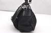 Authentic PRADA Nylon Tessuto Leather Shoulder Hand Bag Purse Black 2717K