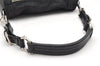 Authentic PRADA Nylon Tessuto Leather Shoulder Hand Bag Purse Black 2717K