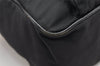 Authentic PRADA Nylon Tessuto Leather Shoulder Hand Bag Purse Black 2717K