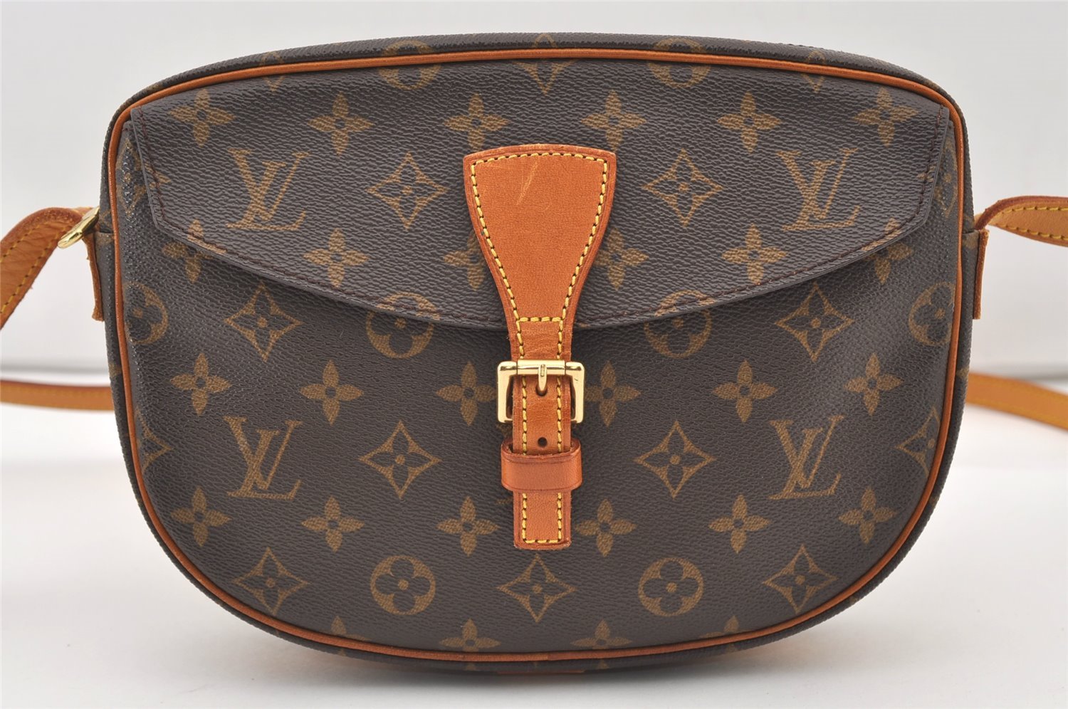 Authentic Louis Vuitton Monogram Jeune Fille MM M51226 Shoulder Cross Bag 2718J