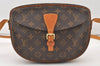 Authentic Louis Vuitton Monogram Jeune Fille MM M51226 Shoulder Cross Bag 2718J