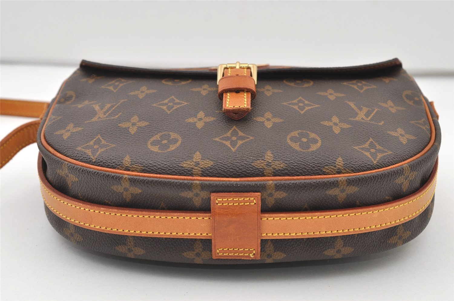 Authentic Louis Vuitton Monogram Jeune Fille MM M51226 Shoulder Cross Bag 2718J