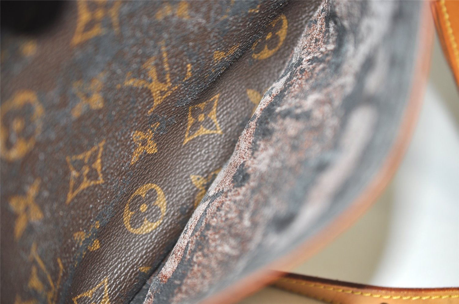 Authentic Louis Vuitton Monogram Jeune Fille MM M51226 Shoulder Cross Bag 2718J