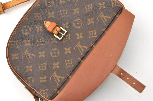 Authentic Louis Vuitton Monogram Jeune Fille MM M51226 Shoulder Cross Bag 2718J