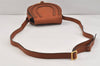 Authentic Chloe Vintage Mercie Leather Shoulder Cross Body Bag Purse Brown 2718K