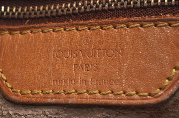 Authentic Louis Vuitton Monogram Bucket PM Shoulder Tote Bag M42238 Junk 2719J