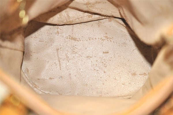 Authentic Louis Vuitton Monogram Bucket PM Shoulder Tote Bag M42238 Junk 2719J