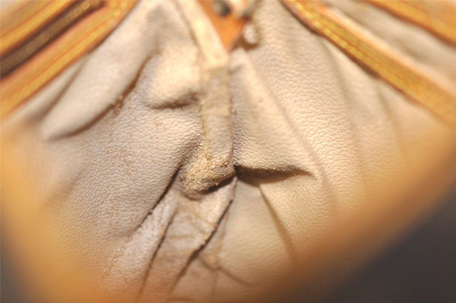 Authentic Louis Vuitton Monogram Bucket PM Shoulder Tote Bag M42238 Junk 2719J