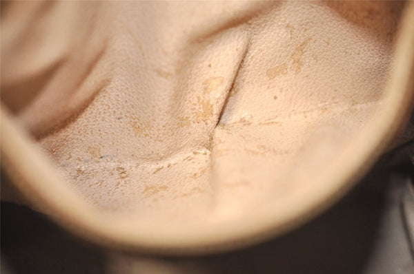 Authentic Louis Vuitton Monogram Bucket PM Shoulder Tote Bag M42238 Junk 2719J