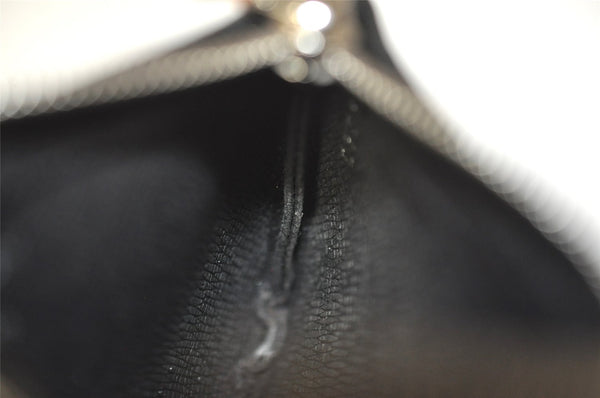 Authentic Louis Vuitton Damier Graphite Pochette Cles Coin Case N60155 Box 2722I