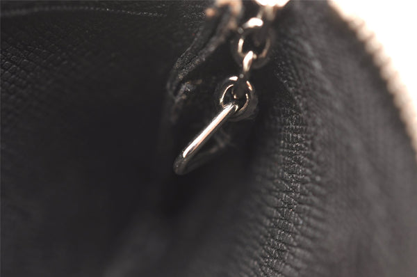 Authentic Louis Vuitton Damier Graphite Pochette Cles Coin Case N60155 Box 2722I