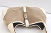 Authentic GUCCI Jackie Shoulder Hand Bag Canvas Leather 0013306 Brown 2722K