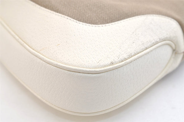 Authentic GUCCI Jackie Shoulder Hand Bag Canvas Leather 0013306 Brown 2722K