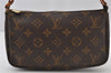 Authentic Louis Vuitton Monogram Pochette Accessoires Pouch M51980 LV 2723J