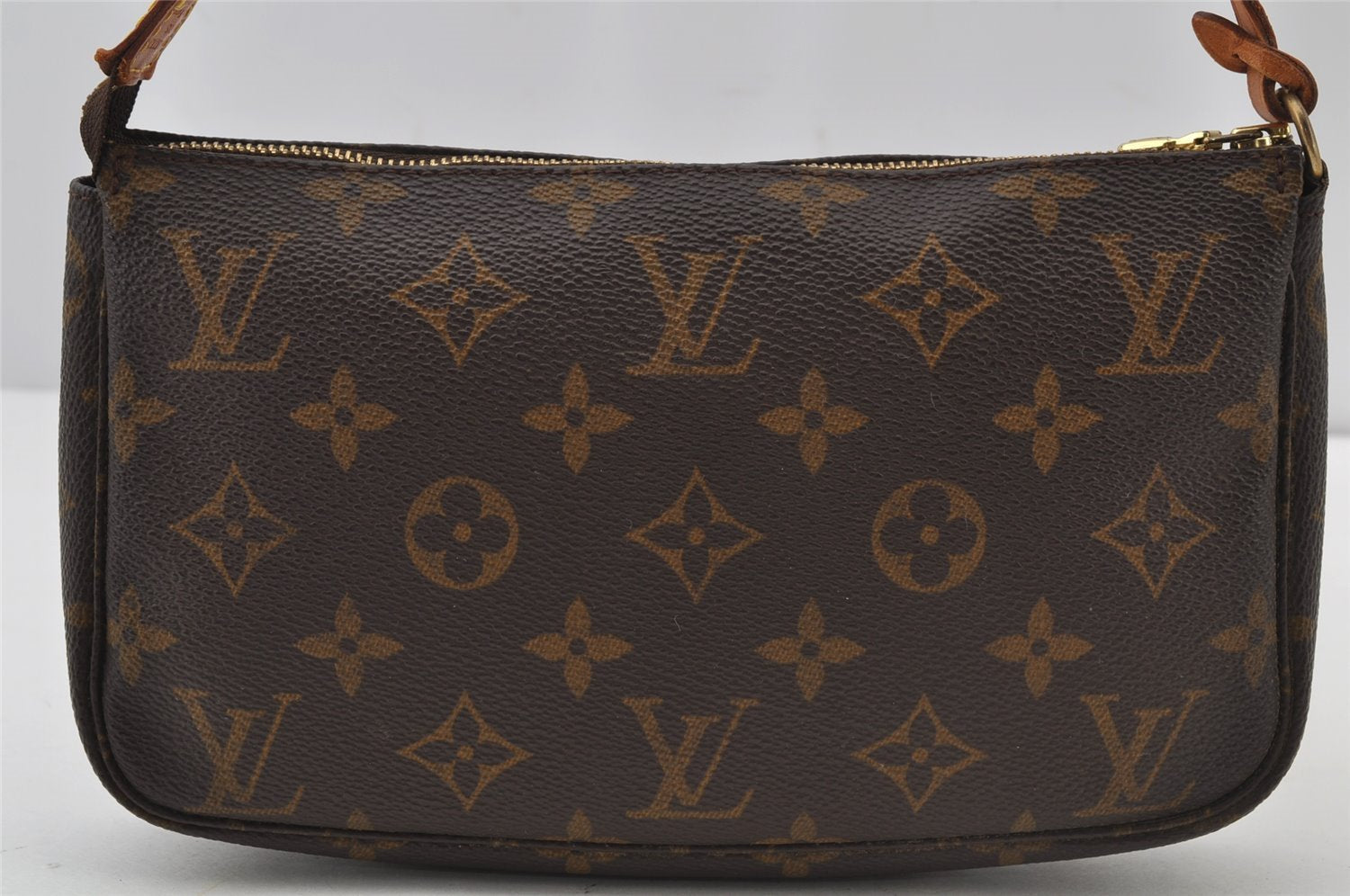 Authentic Louis Vuitton Monogram Pochette Accessoires Pouch M51980 LV 2723J