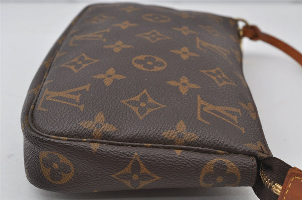 Authentic Louis Vuitton Monogram Pochette Accessoires Pouch M51980 LV 2723J
