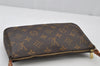 Authentic Louis Vuitton Monogram Pochette Accessoires Pouch M51980 LV 2723J