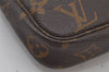 Authentic Louis Vuitton Monogram Pochette Accessoires Pouch M51980 LV 2723J