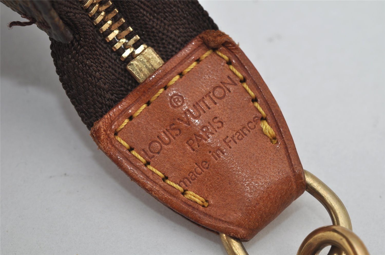 Authentic Louis Vuitton Monogram Pochette Accessoires Pouch M51980 LV 2723J