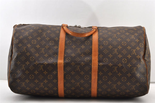 Authentic Louis Vuitton Monogram Keepall 60 Travel Boston Bag M41422 LV 2724J