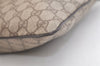 Authentic GUCCI Shoulder Cross Body Bag Purse GG PVC Leather 141626 Brown 2724K