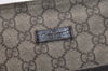 Authentic GUCCI Shoulder Cross Body Bag Purse GG PVC Leather 141626 Brown 2724K
