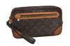 Authentic Louis Vuitton Monogram Marly Dragonne GM M51825 Clutch Hand Bag 2726J