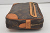 Authentic Louis Vuitton Monogram Marly Dragonne GM M51825 Clutch Hand Bag 2726J