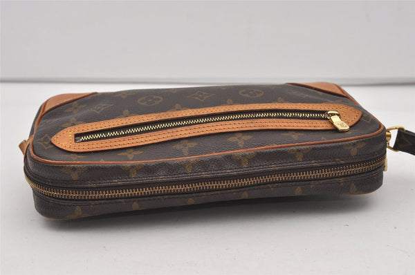 Authentic Louis Vuitton Monogram Marly Dragonne GM M51825 Clutch Hand Bag 2726J