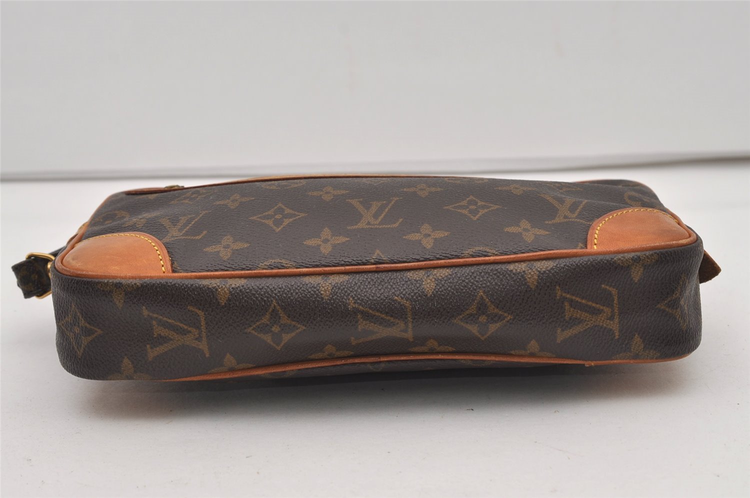 Authentic Louis Vuitton Monogram Marly Dragonne GM M51825 Clutch Hand Bag 2726J