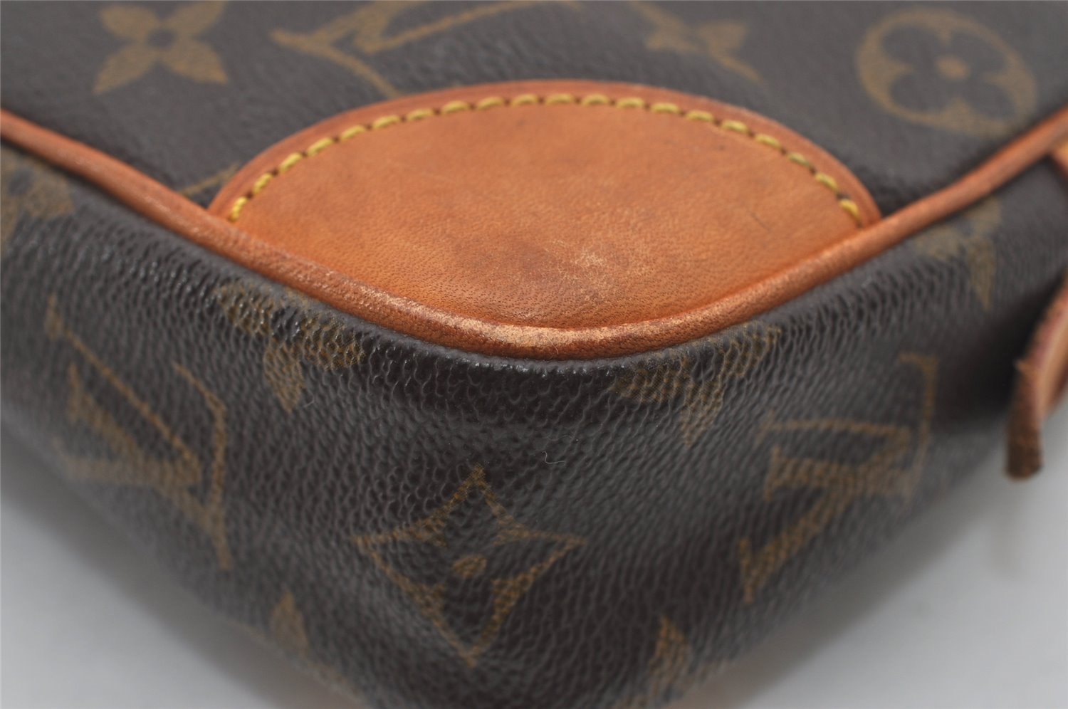 Authentic Louis Vuitton Monogram Marly Dragonne GM M51825 Clutch Hand Bag 2726J