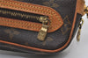 Authentic Louis Vuitton Monogram Marly Dragonne GM M51825 Clutch Hand Bag 2726J