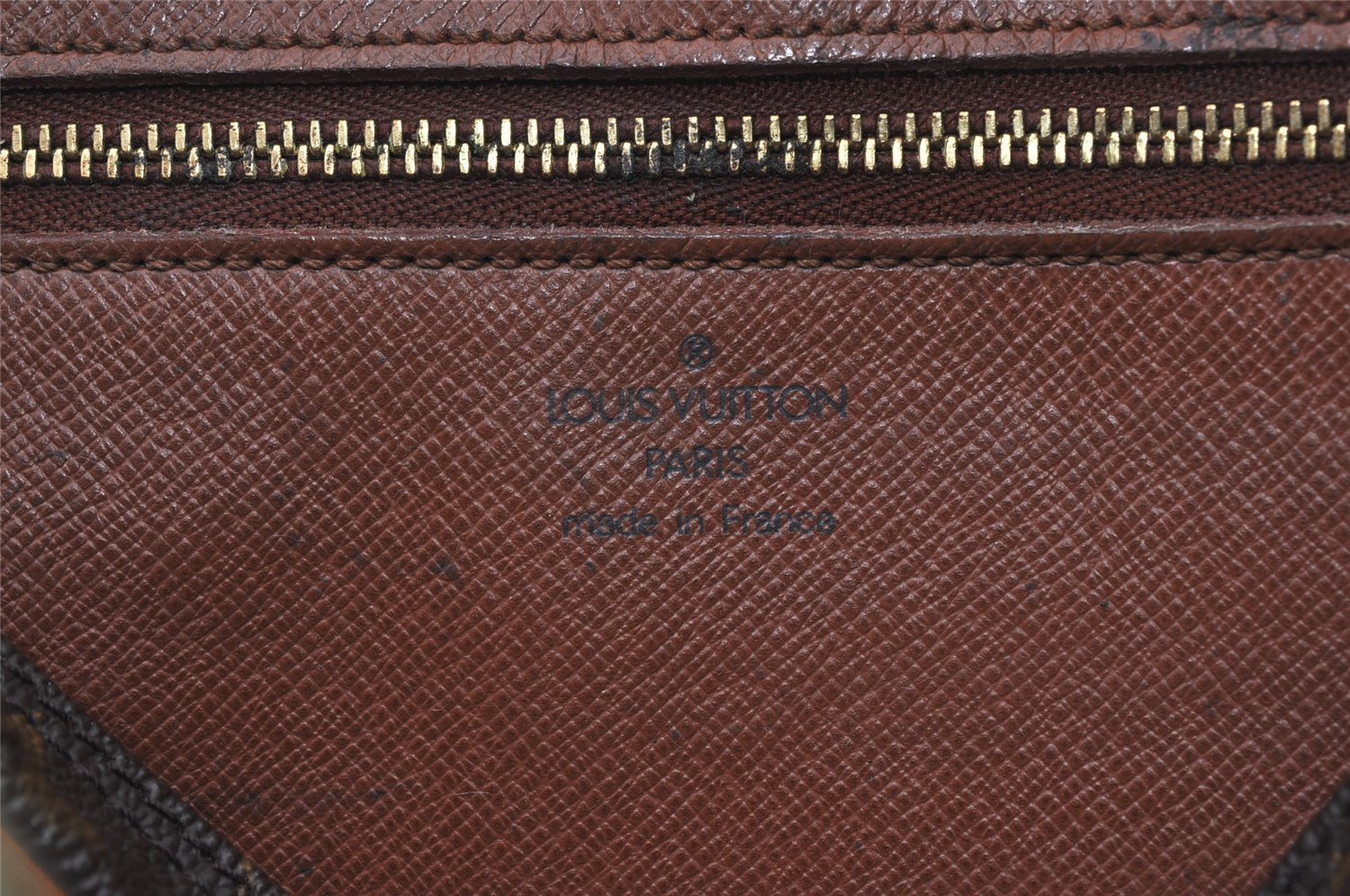 Authentic Louis Vuitton Monogram Marly Dragonne GM M51825 Clutch Hand Bag 2726J