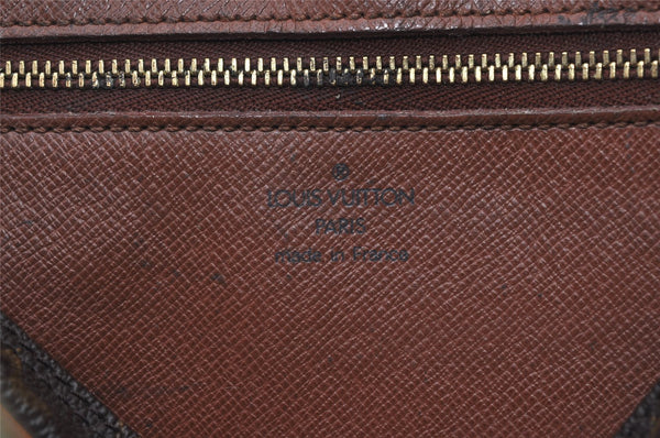 Authentic Louis Vuitton Monogram Marly Dragonne GM M51825 Clutch Hand Bag 2726J