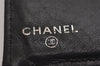 Authentic CHANEL Calf Skin Matelasse Long Wallet Purse CC Logo Black 2727J