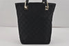 Authentic GUCCI Vintage Shoulder Tote Bag GG Canvas Leather 0021099 Black 2727K